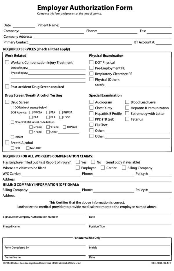 Employer-Medical-Authorization-Form