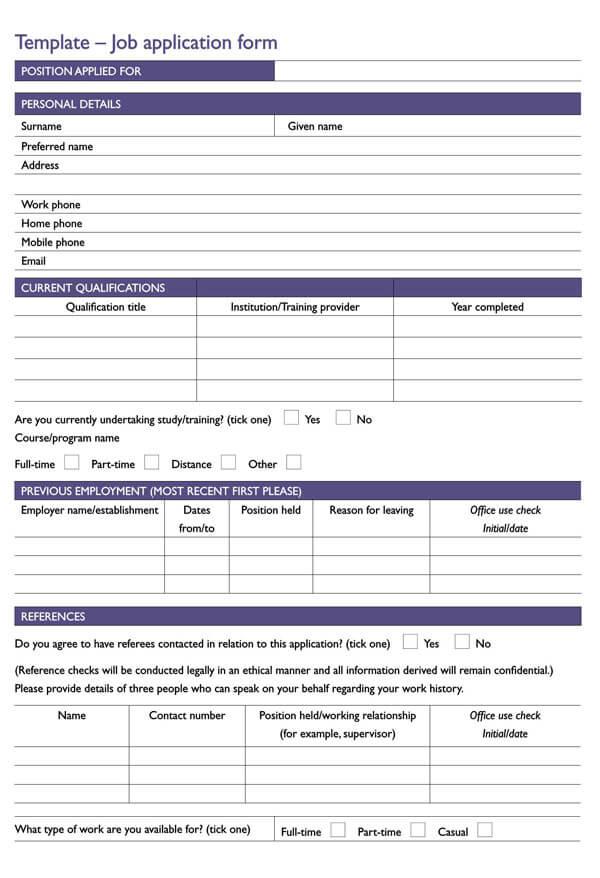 Job-Application-Form