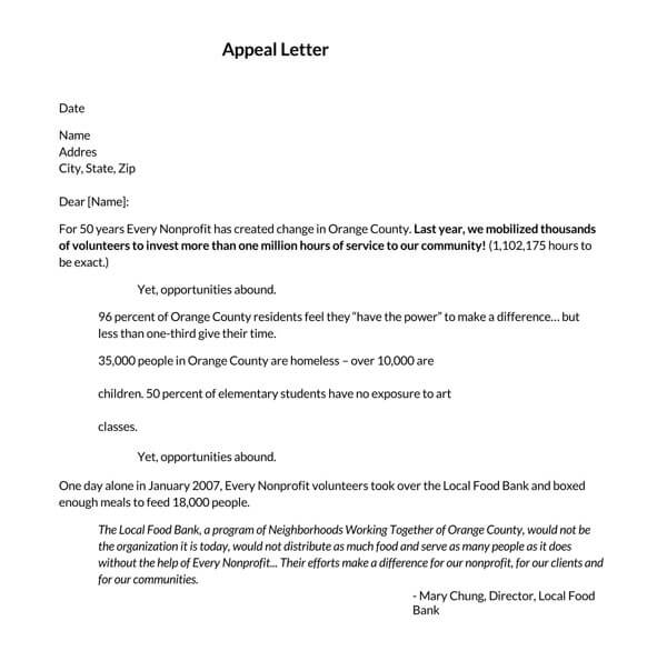 How to Write an Effective Appeal Letter (Samples & Examples) How To Write An Appeal