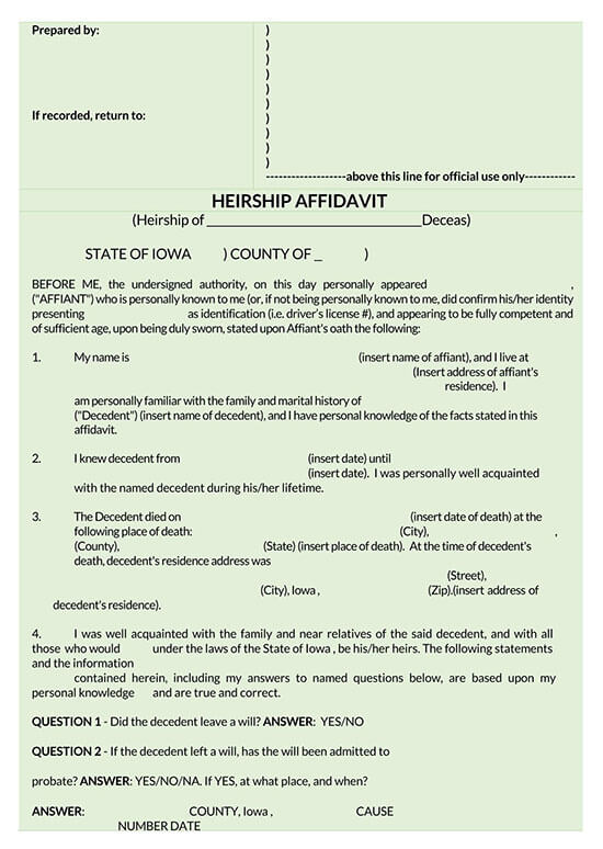 affidavit of heirship philippines 02
