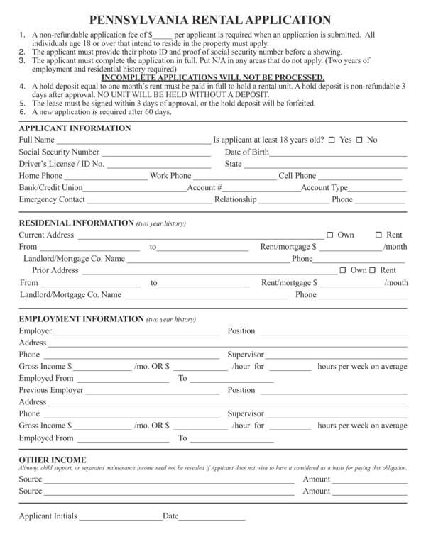 Pennsylvania-Rental-Application-Form_