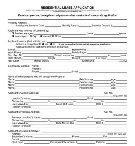 Texas-Residential-Lease-Application-Form_