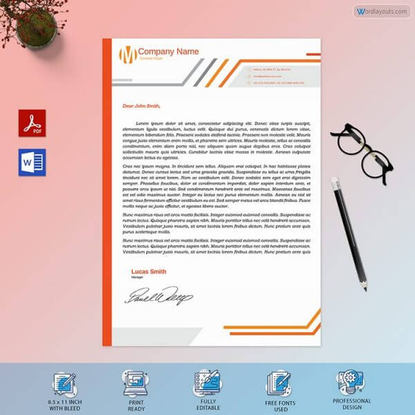 Business :letterhead Sample