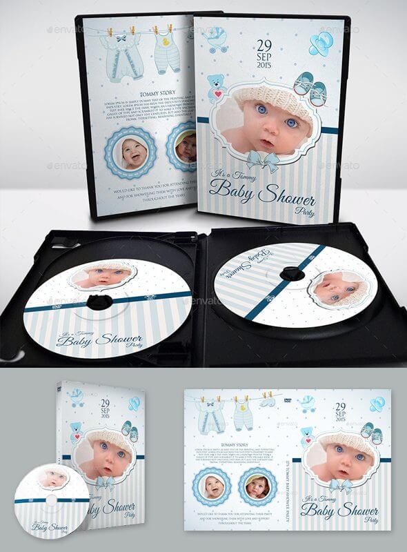Free Baby Shower DVD Labels