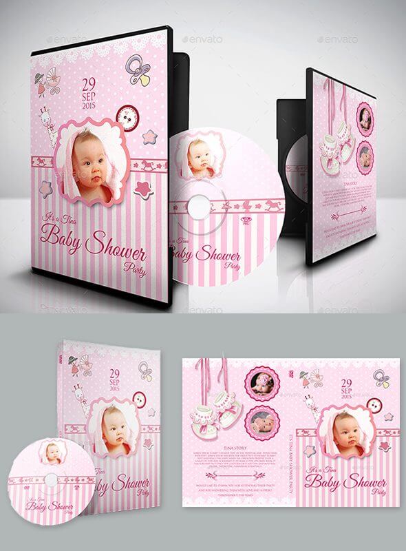 Baby Shower DVD Labels Samples