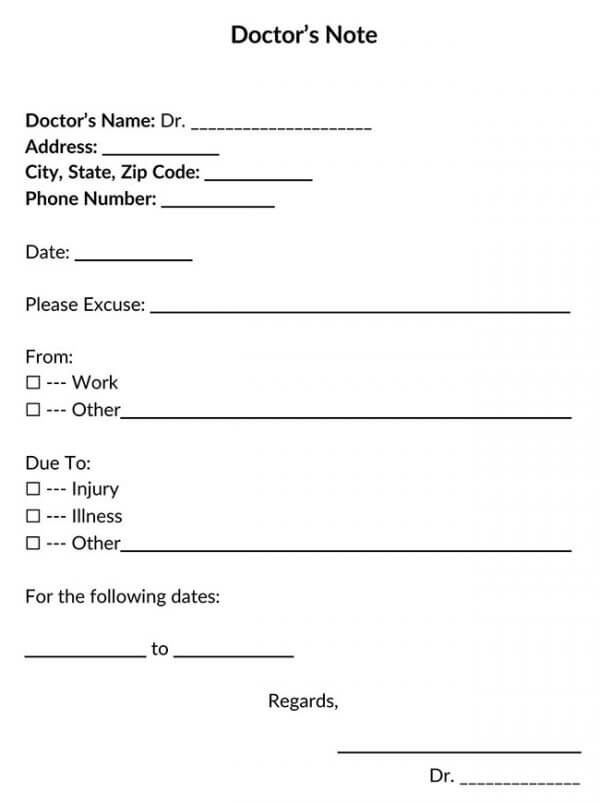 Doctor's Note 08