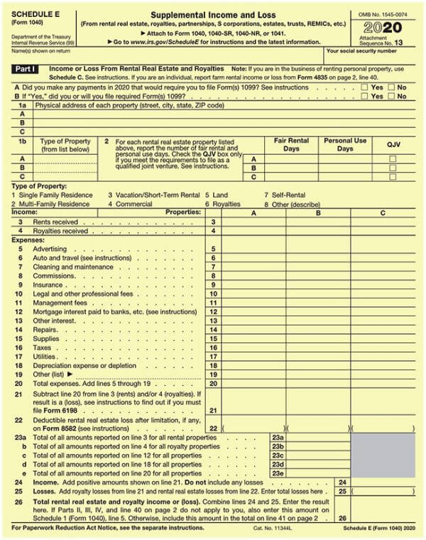 IRS 1040 Form 12