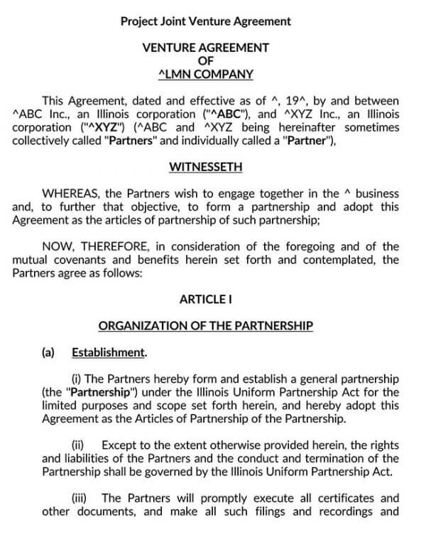 Partnership Agreement 15