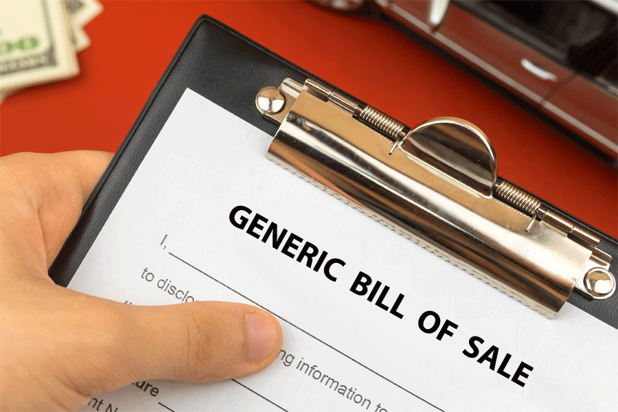 Generic Bill of Sale