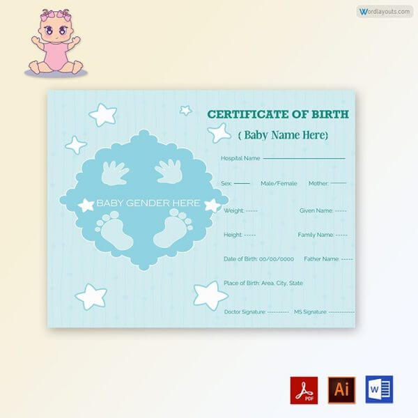 Birth Certificate Pdf Download