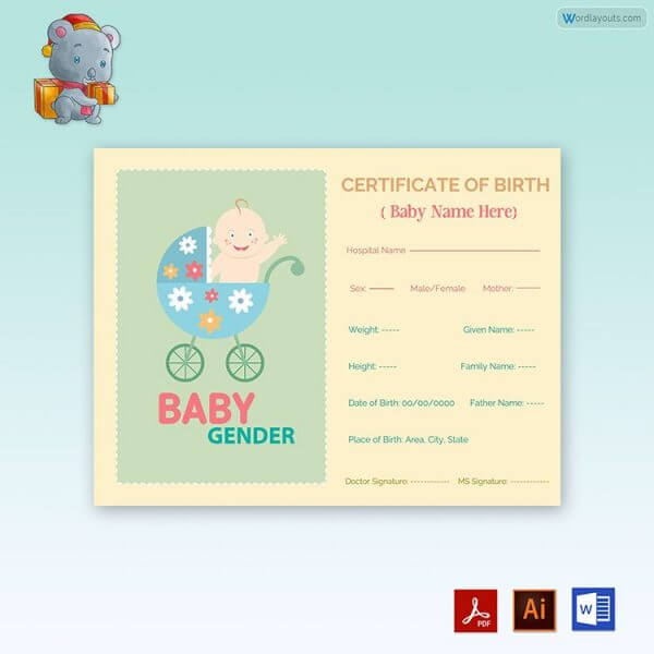 Birth Certificate Free Download