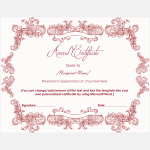 Appreciation certificate template printable
