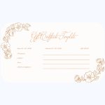 Printable Gift Certificate 03
