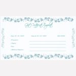 Gift Card Format