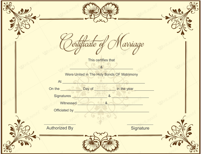 10-beautiful-marriage-certificate-templates-to-try-this-season