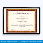 Certificate-of-Completion-Word