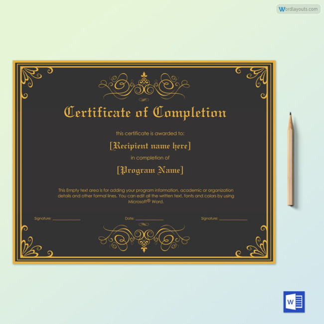 Completion-Award-Certificate