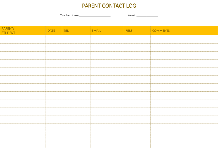 Parent-Contact-Form