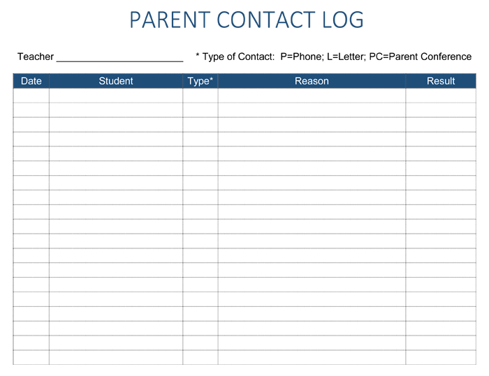 Parent-Contact-Log-Template-for-Word