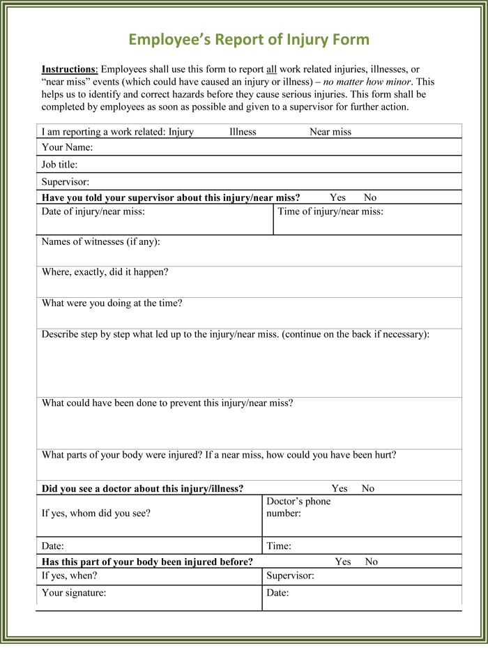Employee-Injury-Report-Form-Template