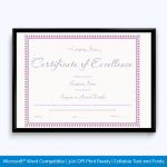 certificate-of-excellence-samplecertificate-of-excellence-sample
