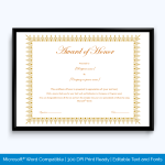 excellent-award-certificate