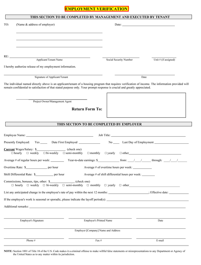 Employment-Verification-Request-Form