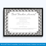 best-teacher-award-word-certificates