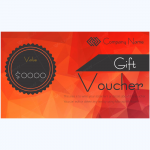 Red gift certificate