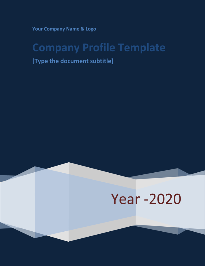 Company Profile Format