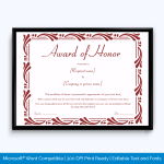 printable-award-of-honor-certificate