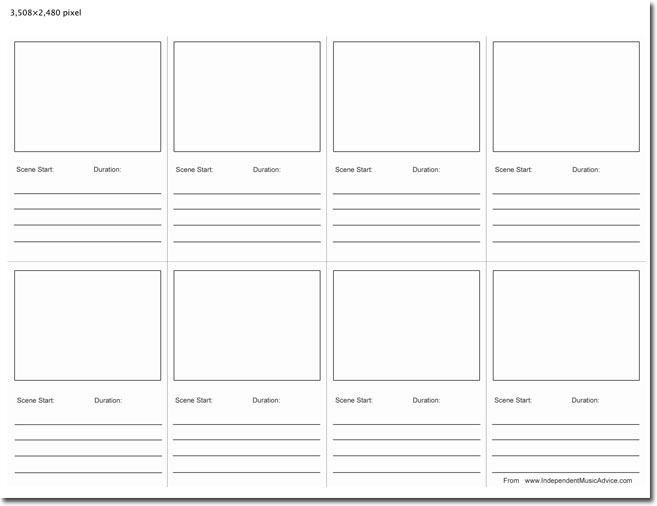 Video-Storyboard-Templates