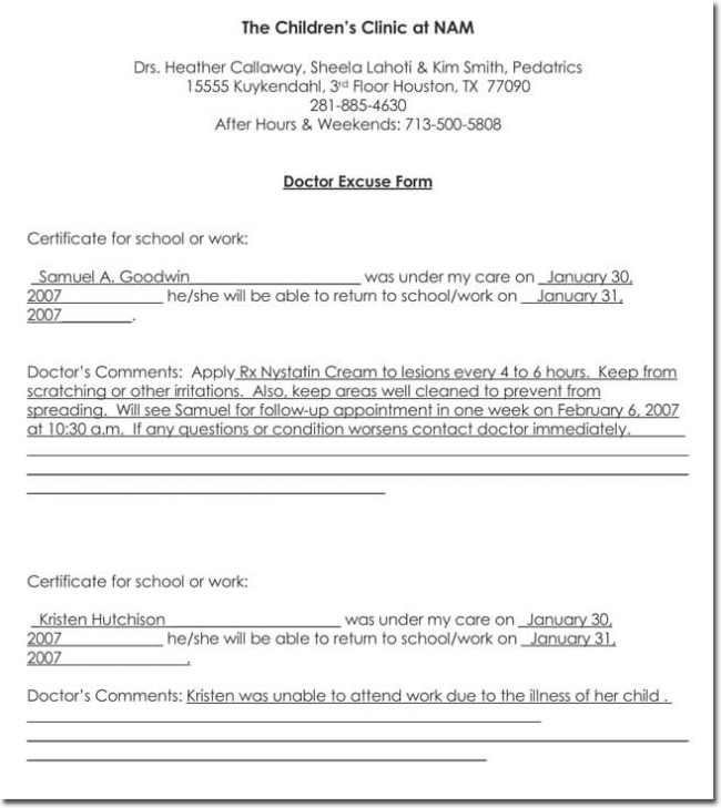 28-free-doctor-s-note-templates-forms-to-create-doctor-s-excuse