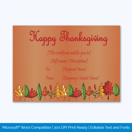 Thanksgiving-Gift-Certificate-Template-(Brown,-#5603)-pr