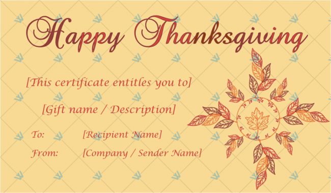 Thanksgiving-Gift-Certificate-Template-(Flower,-#5594)