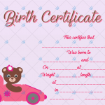 Birth-Certificate-Template-(Bear-Car)