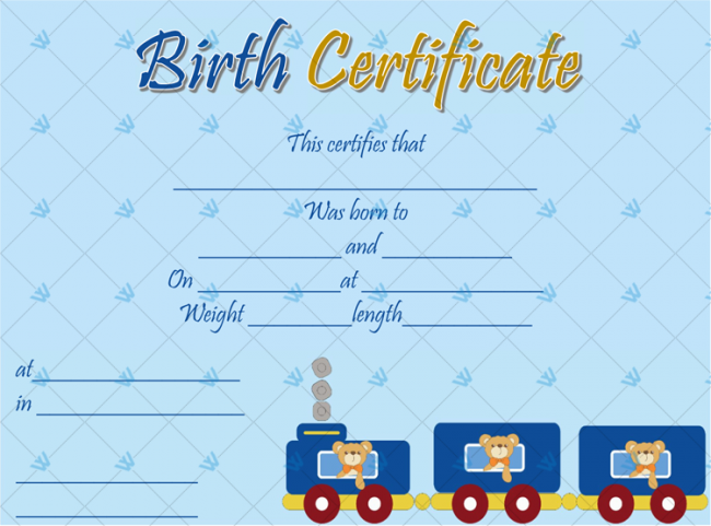 Birth-Certificate-Template-(Train,-#4345)