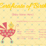 Birth-Certificate-Template-(-Yellow,Pink)