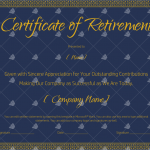 Certificate-of-Retirement-Wording-Blue-Design-(#924)
