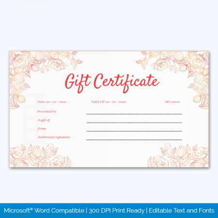 Cleaning Services Gift Certificate Template  Gift certificate template,  Printable gift certificate, Gift certificate template word