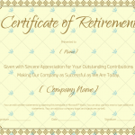 Retirement-Certificate-Template-Gold 923