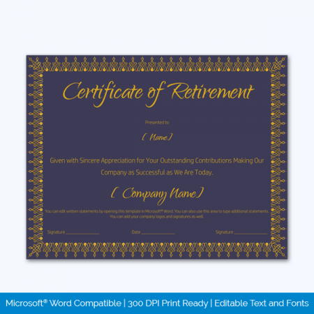 Retirement-Certificate-Template-(Royal-Blue,-#930)-Preview