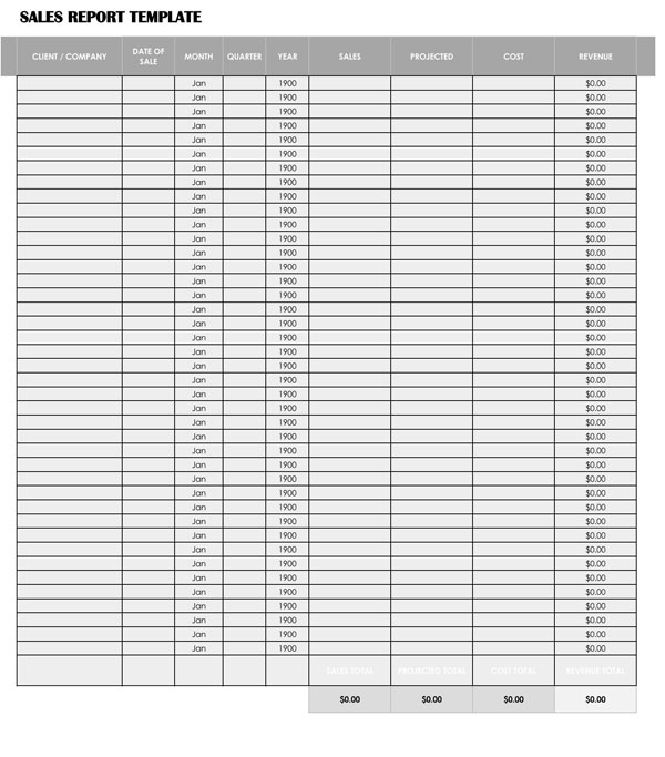 Sales Tracking Template 04
