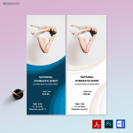 Gymnastic Event Ticket Template 02