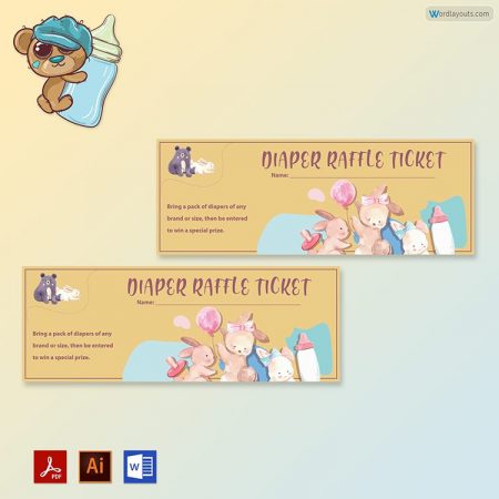Diaper Raffle Ticket 01