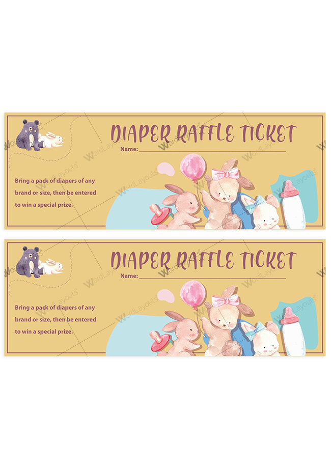 Diaper Raffle Ticket 01