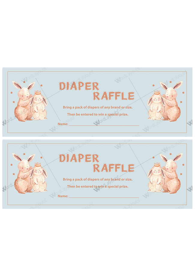 Diaper Raffle Ticket 03