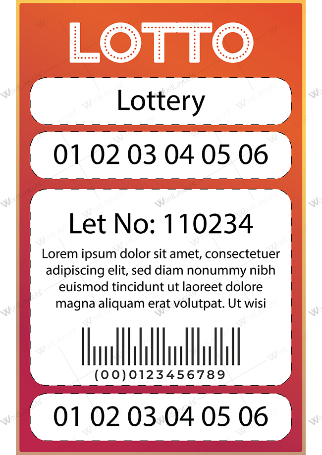 Lotto Ticket 01