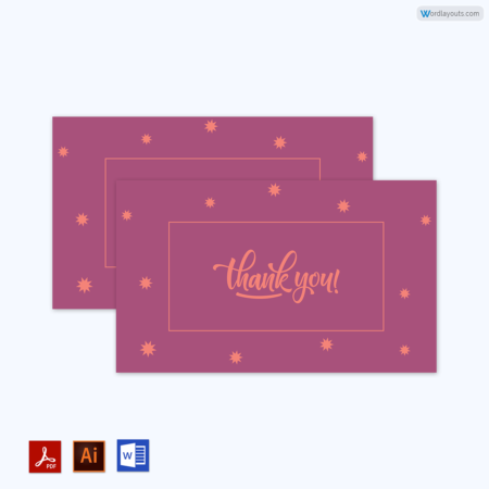Thank You Card 09