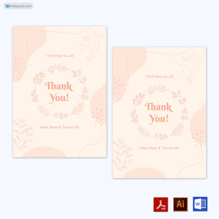 Image of Thank You Card for Business Thank You Card for Business